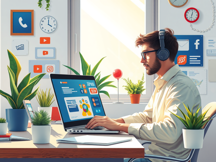 social media, web design