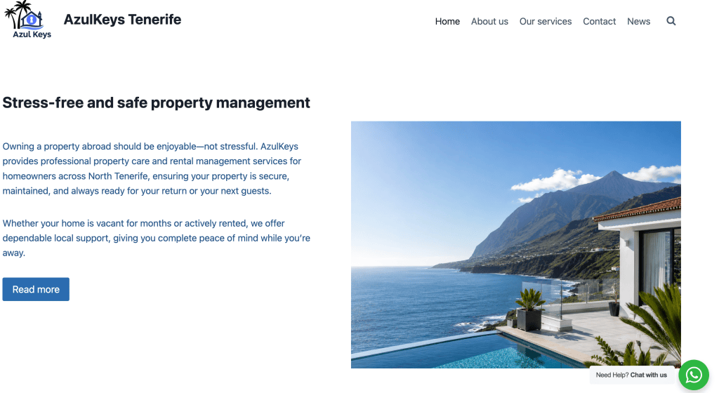 Azulkeys website